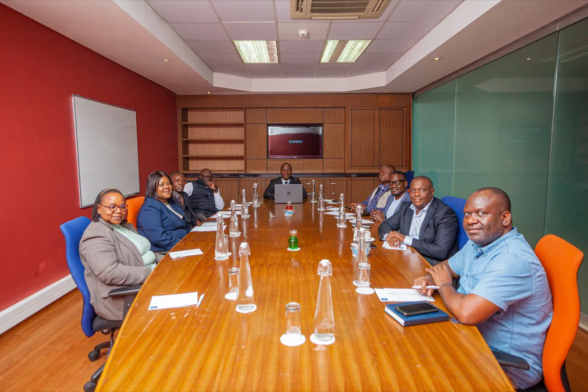 AMIZ representatives in a working session during the Board handover programme